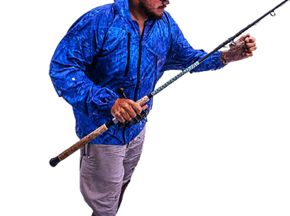 Brella 2015 Realtree Marine Blue Unisex Rain Jacket by The Brella Nation