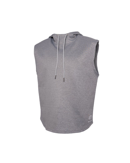 Sleeveless Hoodie (Gray) by RiNo APPAREL