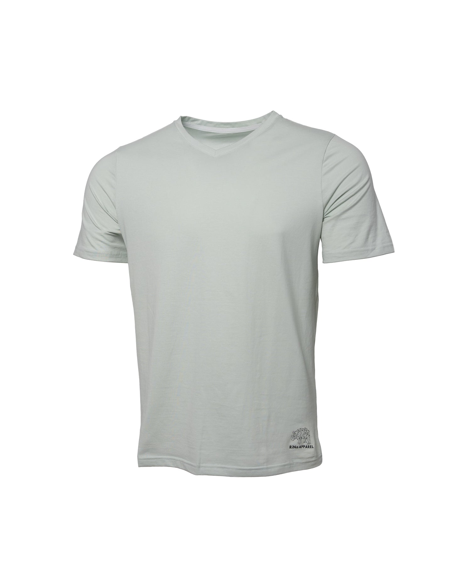 V-Neck Tee (Mint) by RiNo APPAREL