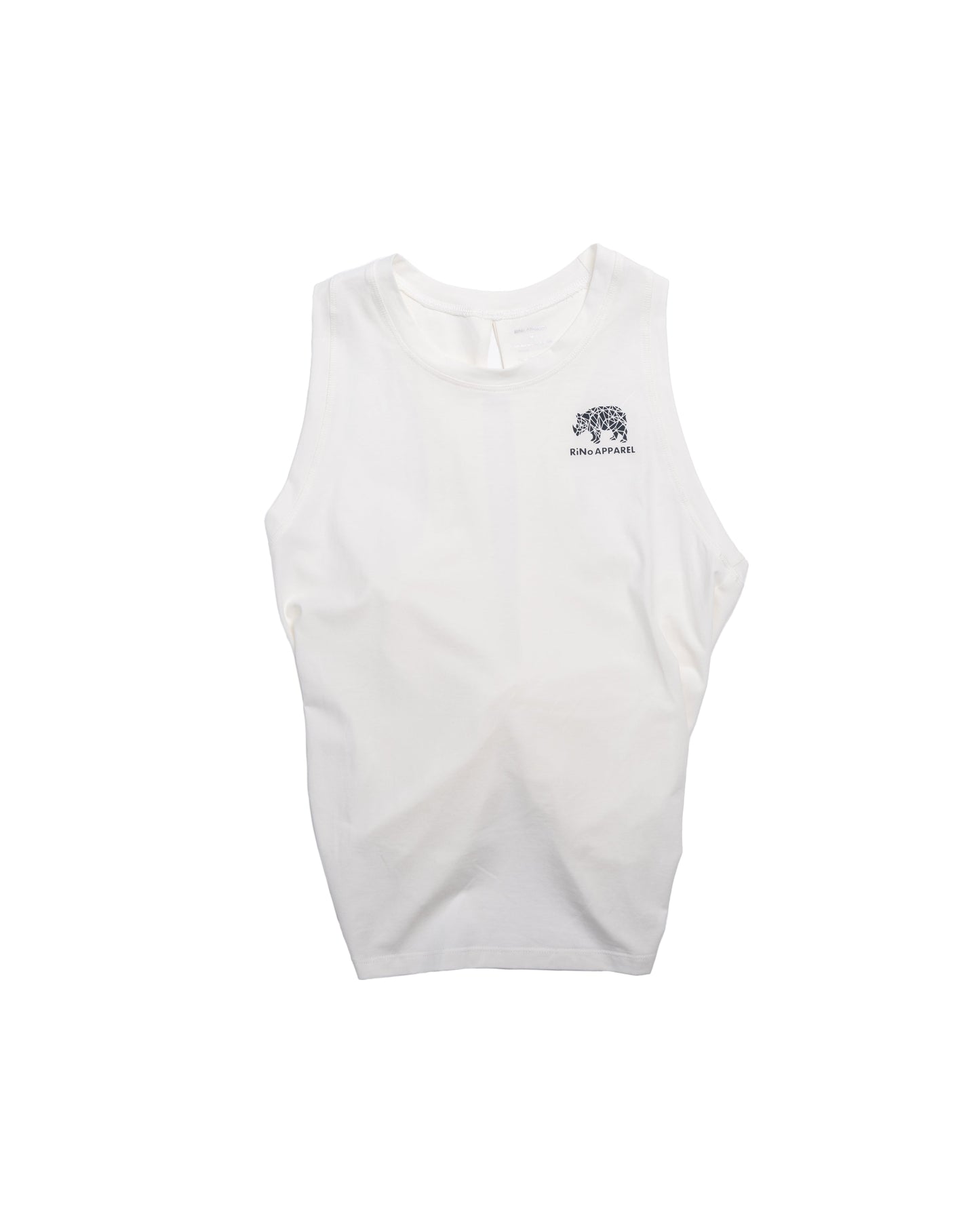 Twist Back Yoga Top (Cream) by RiNo APPAREL