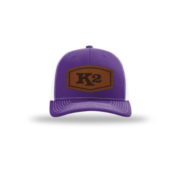 K2 Leather Patch Hat by K2Coolers