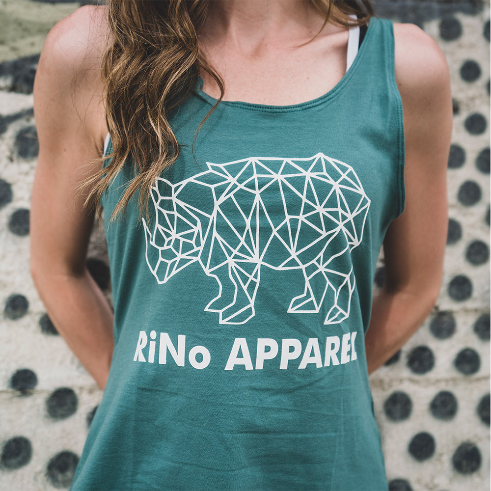 PureBreeze Tank (Green) by RiNo APPAREL