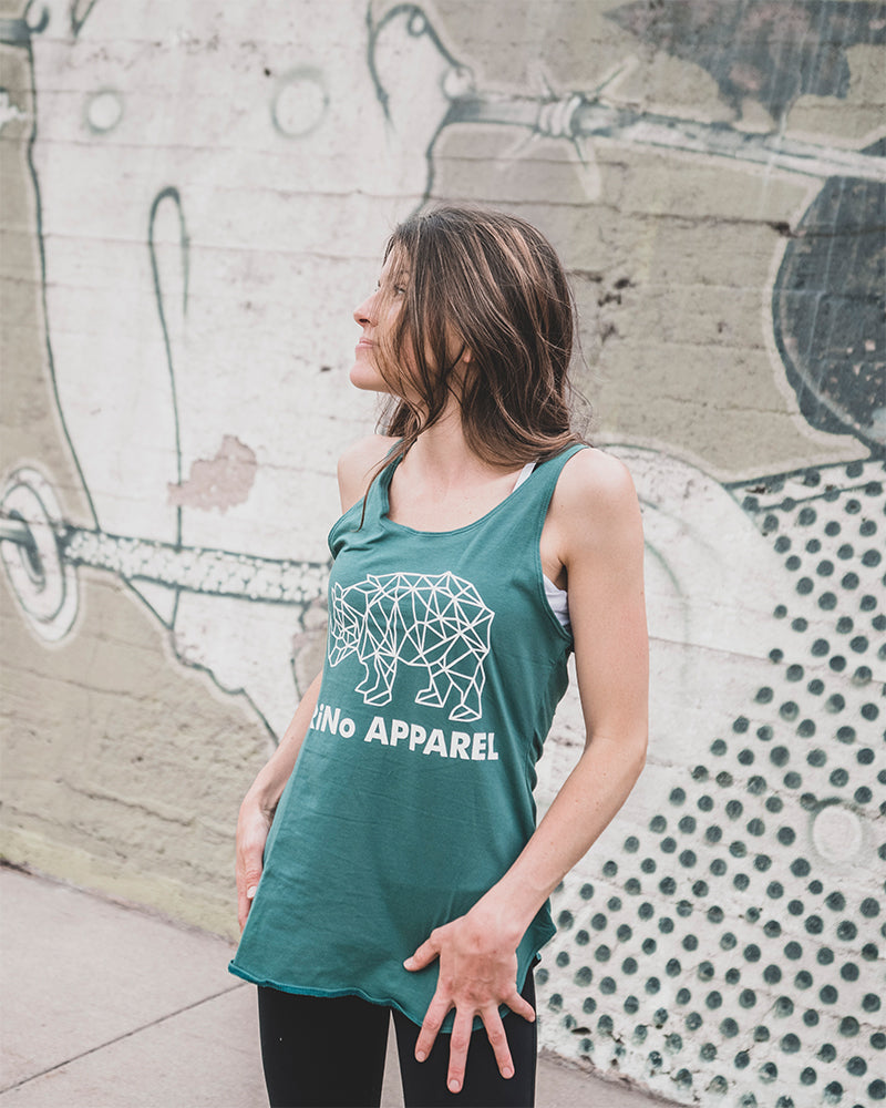 PureBreeze Tank (Green) by RiNo APPAREL