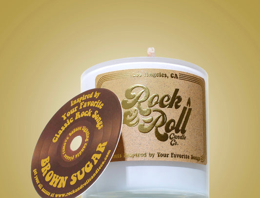 Brown Sugar by Rock & Roll Candle Co.