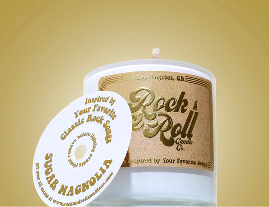 Sugar Magnolia by Rock & Roll Candle Co.