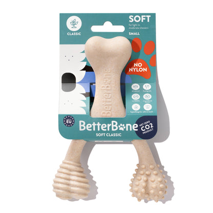 BetterBone SOFT Density-All-Natural, Perfect for teething Puppies, Older dogs, LIGHT chewers by BetterBone  All Natural Eco-Friendly Dog Chews & Bones