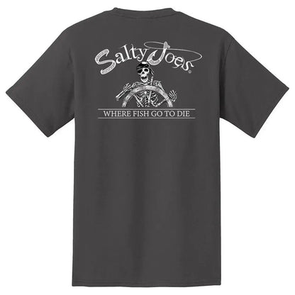 Salty Joe's Back From The Depths Heavyweight Pocket Tee by Joe's Surf Shop