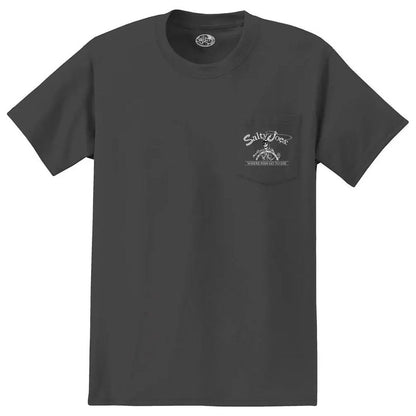 Salty Joe's Back From The Depths Heavyweight Pocket Tee by Joe's Surf Shop