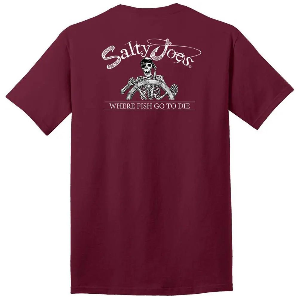 Salty Joe's Back From The Depths Heavyweight Cotton Tee by Joe's Surf Shop