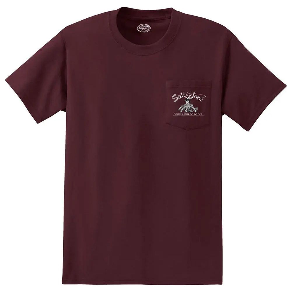 Salty Joe's Back From The Depths Heavyweight Pocket Tee by Joe's Surf Shop