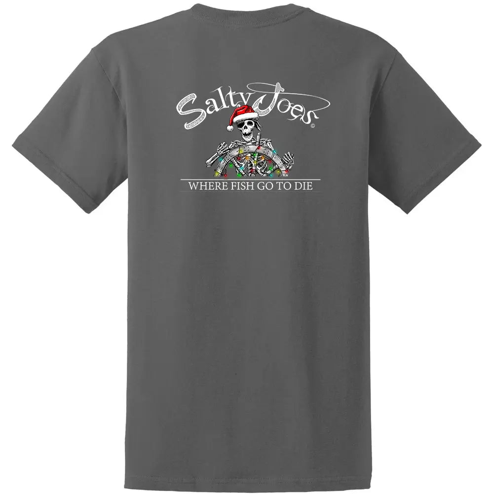 Salty Joe's Christmas Heavyweight Cotton Tee by Joe's Surf Shop