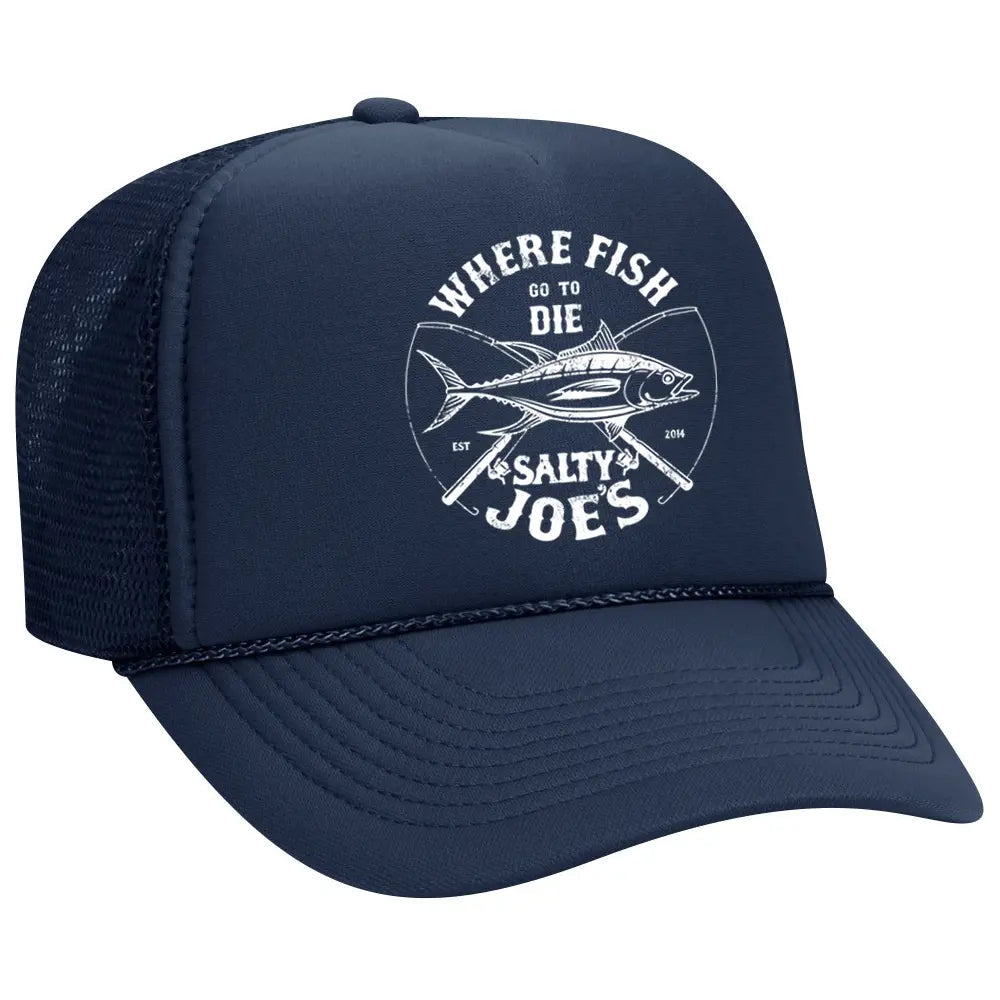 Salty Joe's Dana Logo Beach Trucker Hat by Joe's Surf Shop