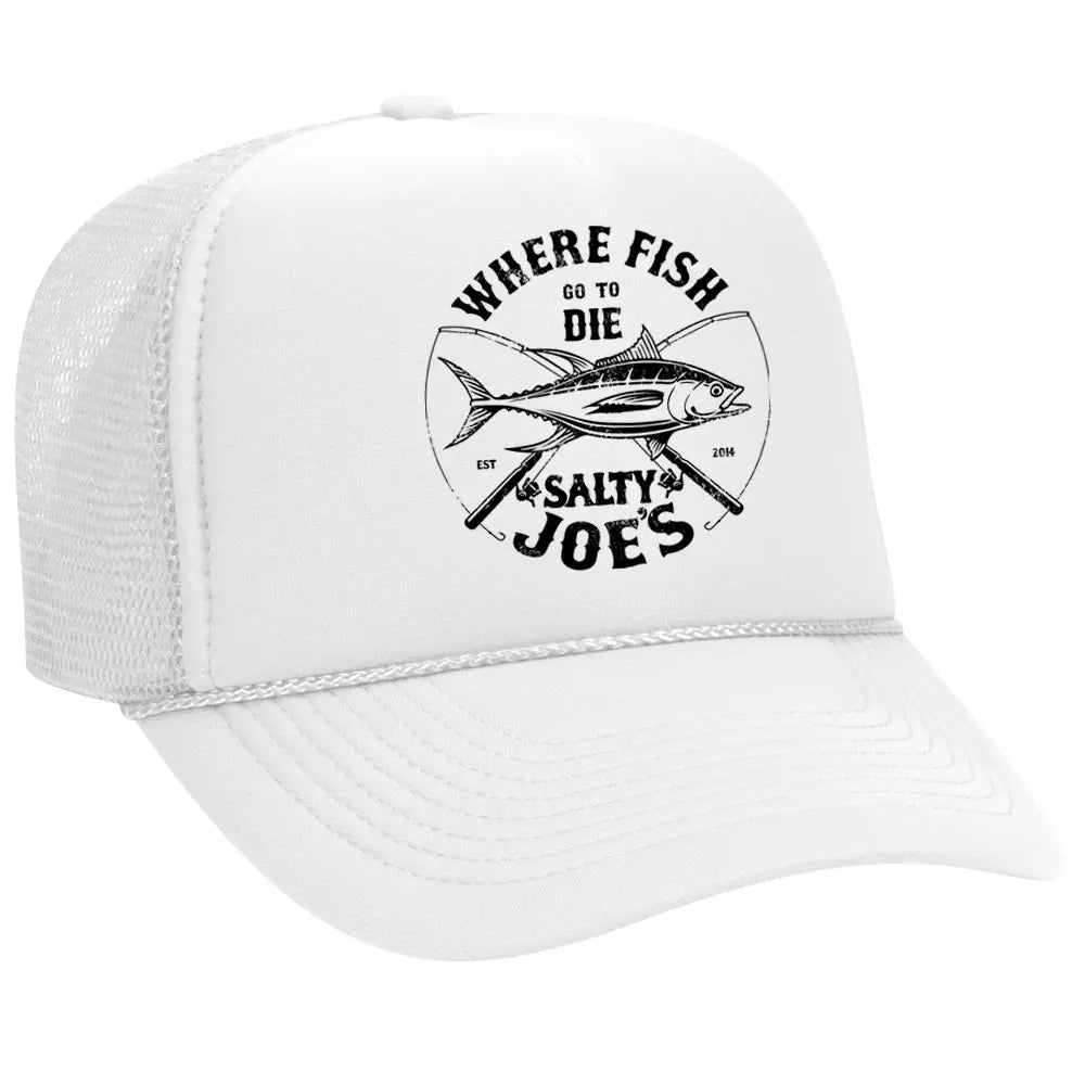 Salty Joe's Dana Logo Beach Trucker Hat by Joe's Surf Shop