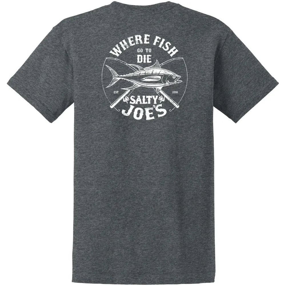 Salty Joe's Dana Logo Heavyweight Cotton Tee by Joe's Surf Shop