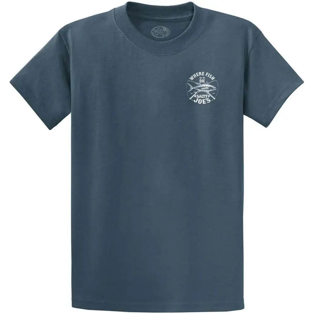 Salty Joe's Dana Logo Heavyweight Cotton Tee by Joe's Surf Shop