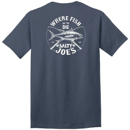 Salty Joe's Dana Logo Heavyweight Cotton Tee by Joe's Surf Shop