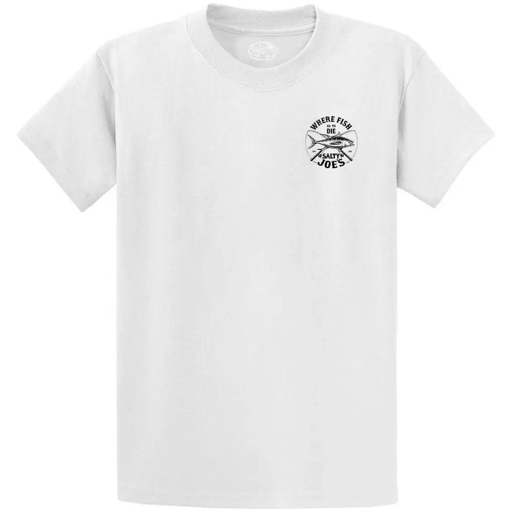 Salty Joe's Dana Logo Heavyweight Cotton Tee by Joe's Surf Shop