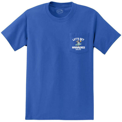 Salty Joe's "Let's Get Hammered" Heavyweight Pocket Tee by Joe's Surf Shop