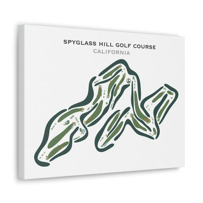 Spyglass Hill Golf Course, California - Printed Golf Courses by Golf Course Prints