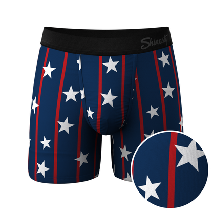 The Stars & Stripes | American Flag Ball Hammock® Pouch Underwear by Shinesty