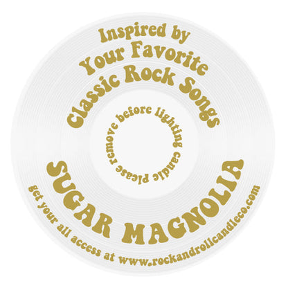 Sugar Magnolia by Rock & Roll Candle Co.