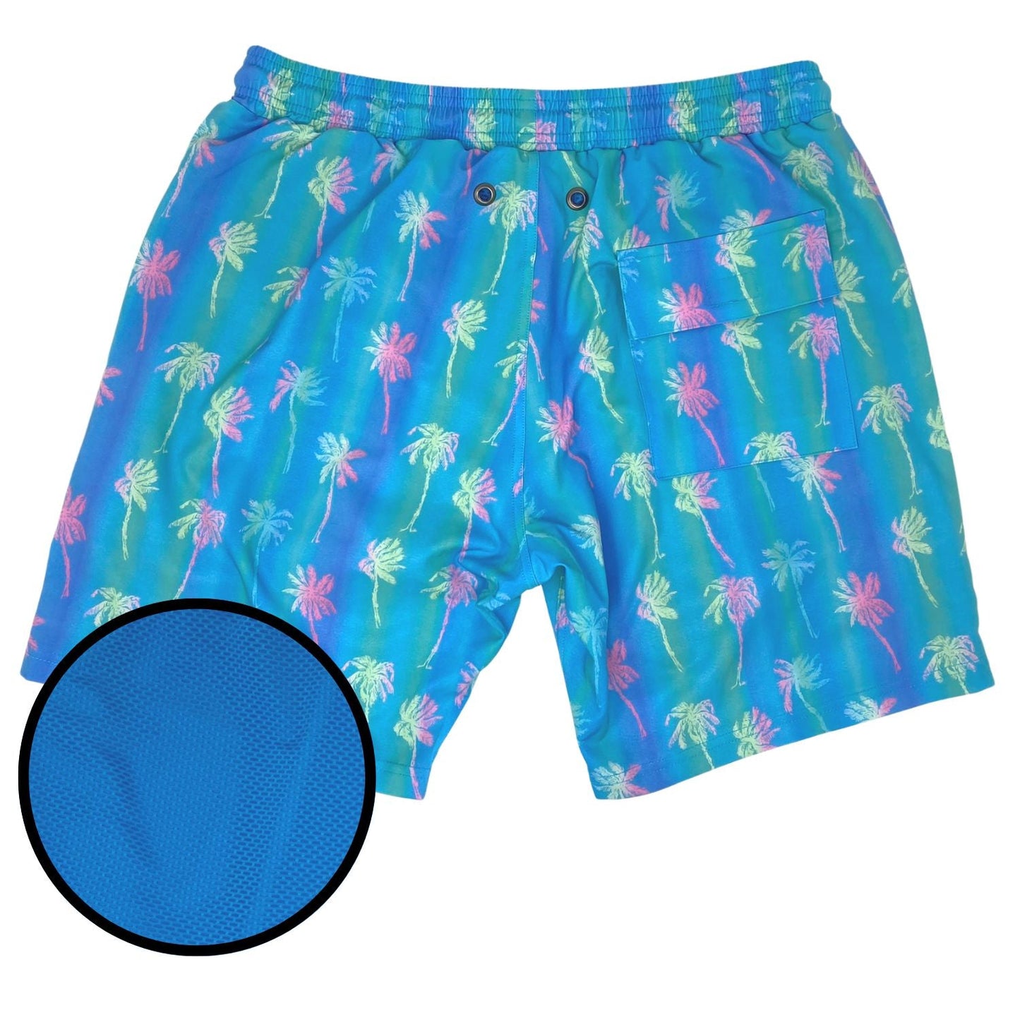 Tahiti Palms Swimsuit Shorts by Tropical Bros