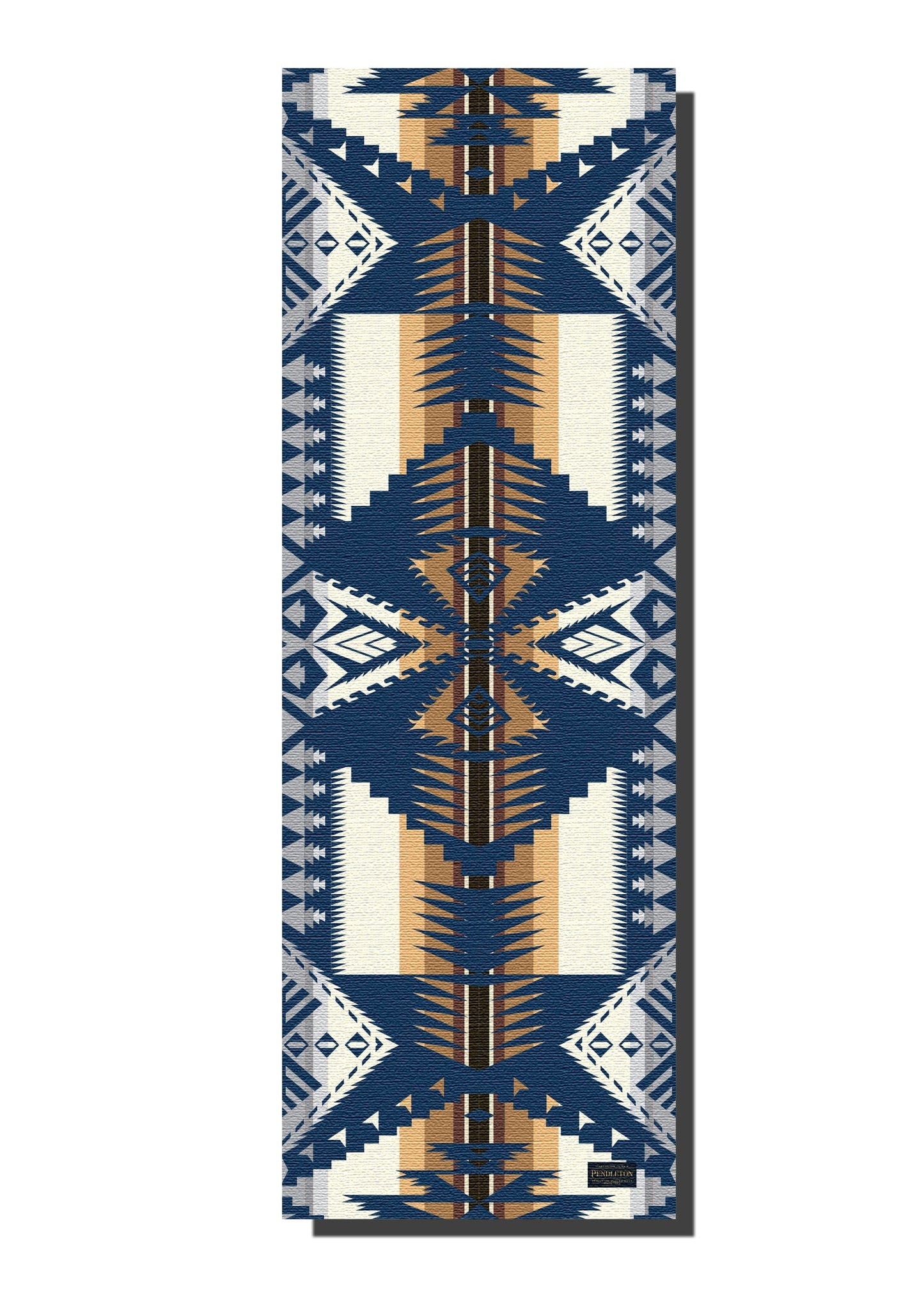 Ascend Yoga Mat Pendleton Eagle Rock Tan Mat by Yune Yoga