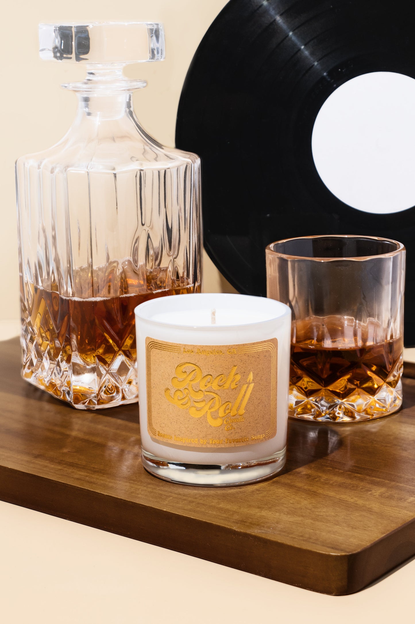 R&RCCo x Vinyl Ranch: Tennessee Whiskey by Rock & Roll Candle Co.