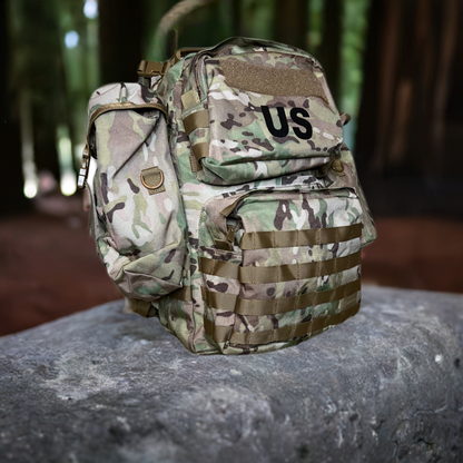 US Army MOLLE II Medium Pack - Rucksack with Frame - OCP by ATACLETE