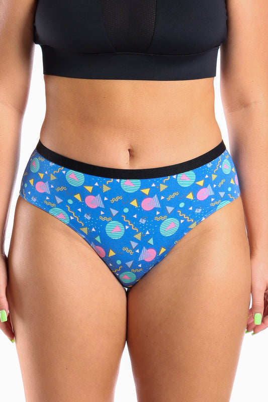 The Bus Stop | Retro Shapes Cheeky Underwear by Shinesty