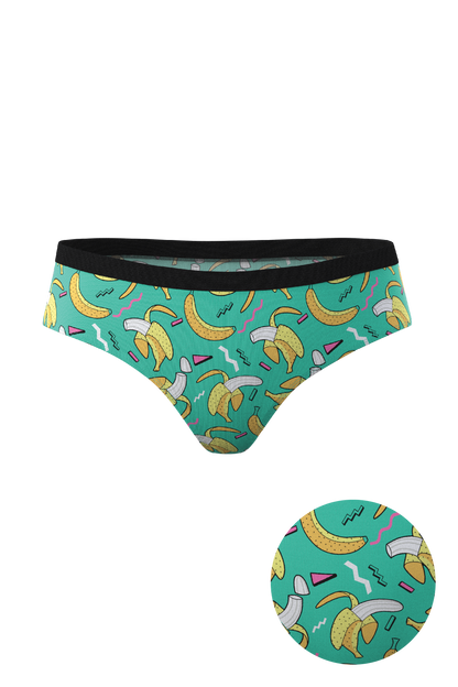 The Health Class | Retro Banana Cheeky Underwear by Shinesty