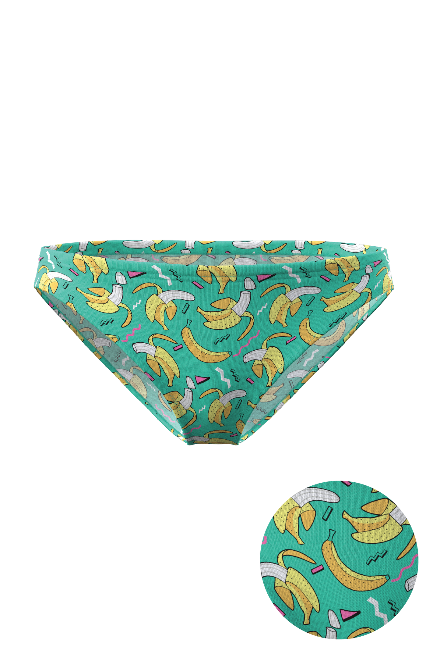 The Health Class | Retro Banana Modal Bikini Underwear by Shinesty