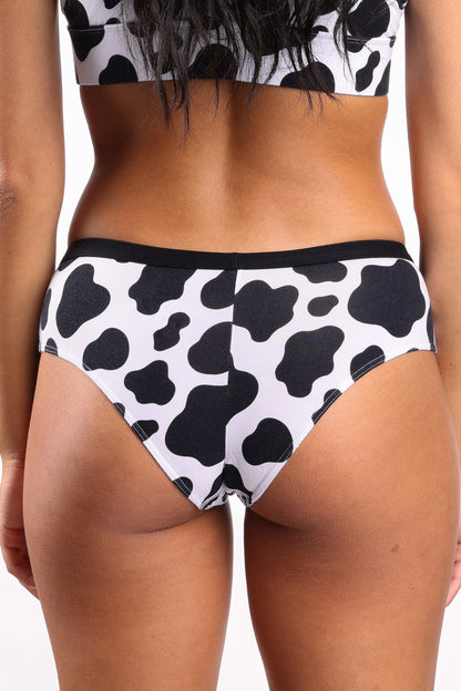 The Milk Me | Cow Print Cheeky Underwear by Shinesty