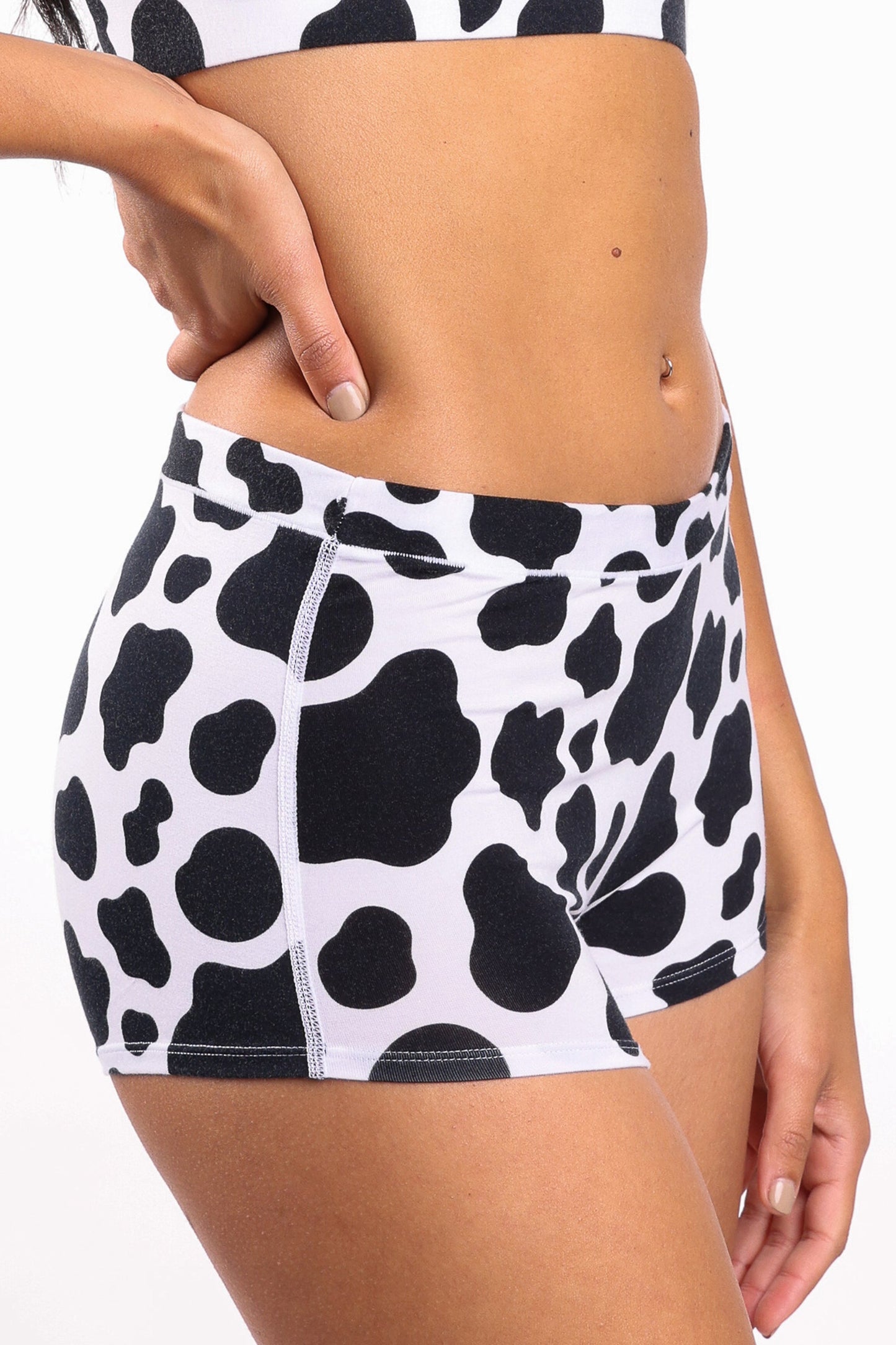 The Milk Me | Cow Print Modal Boyshort Underwear by Shinesty