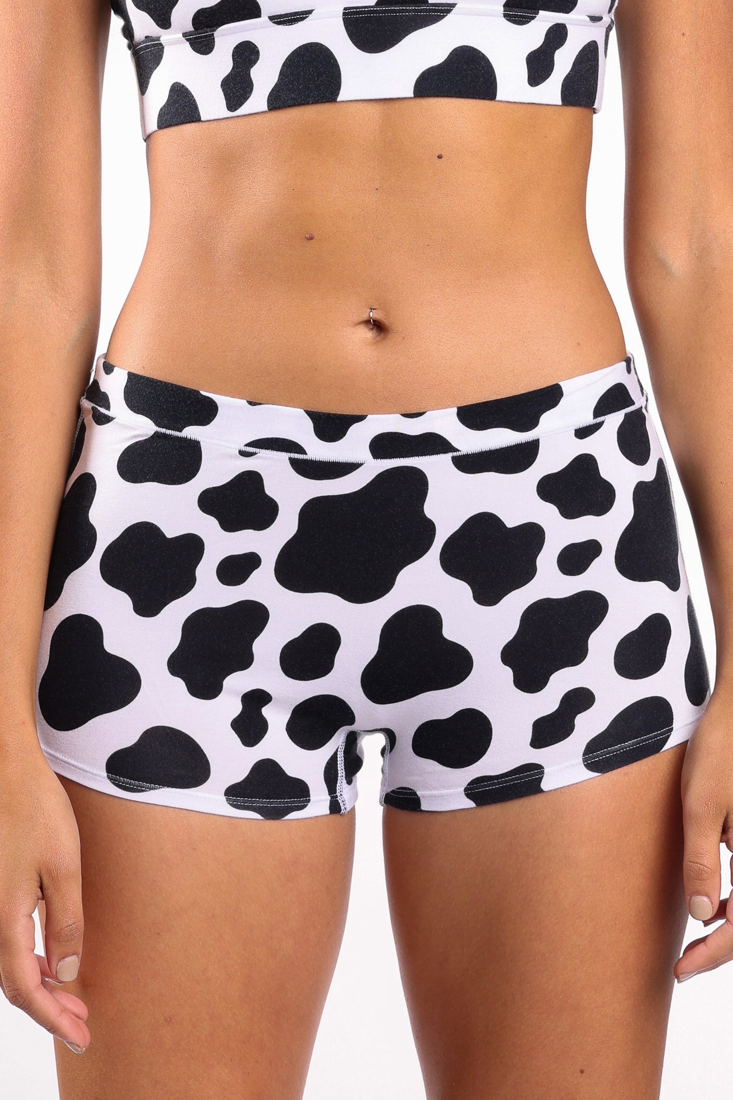 The Milk Me | Cow Print Modal Boyshort Underwear by Shinesty