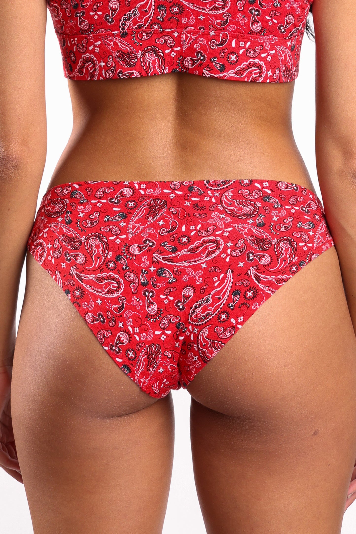 The Outlaw | Naughty Paisley Modal Bikini Underwear by Shinesty