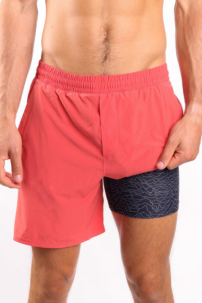 The Personal Record | Red Ball Hammock® 7 Inch Athletic Shorts by Shinesty