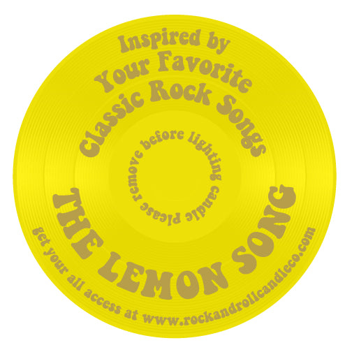 The Lemon Song by Rock & Roll Candle Co.