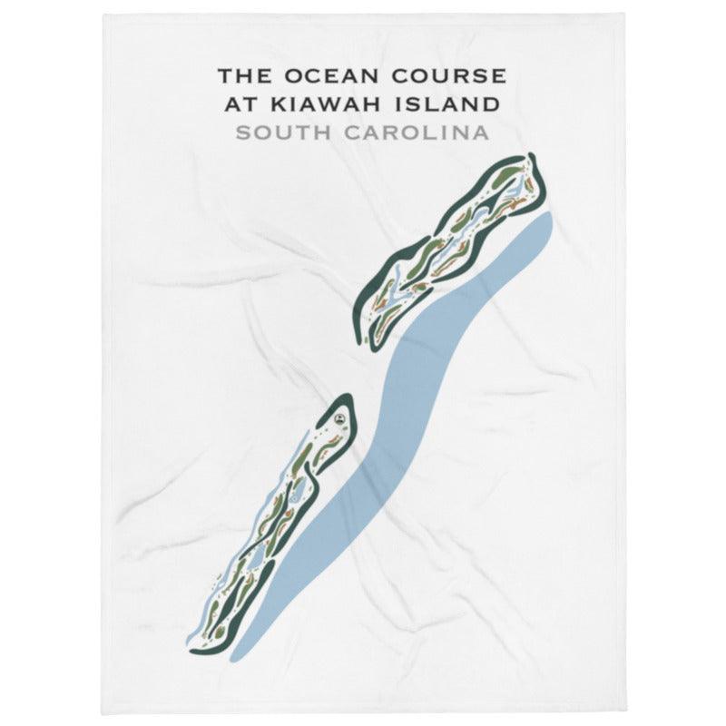 The Ocean Course at Kiawah Island, South Carolina - Printed Golf Courses by Golf Course Prints