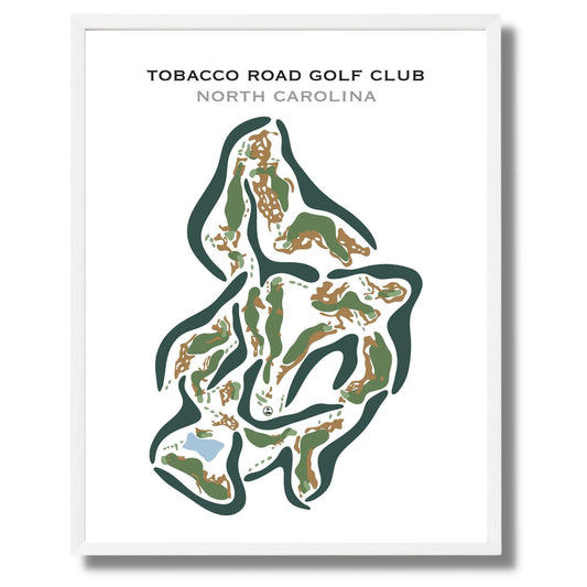 Tobacco Road Golf Club, North Carolina - Printed Golf Courses by Golf Course Prints