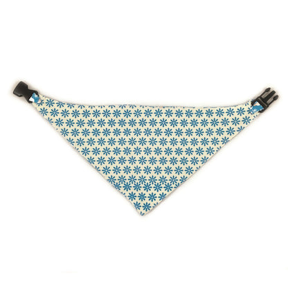 Holiday Snowmen Reversible Dog Bandana by Uptown Pups