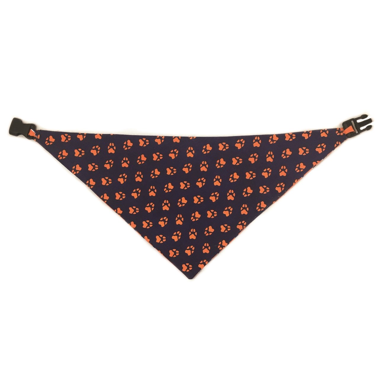 Blue & Orange Reversible Dog Bandana by Uptown Pups