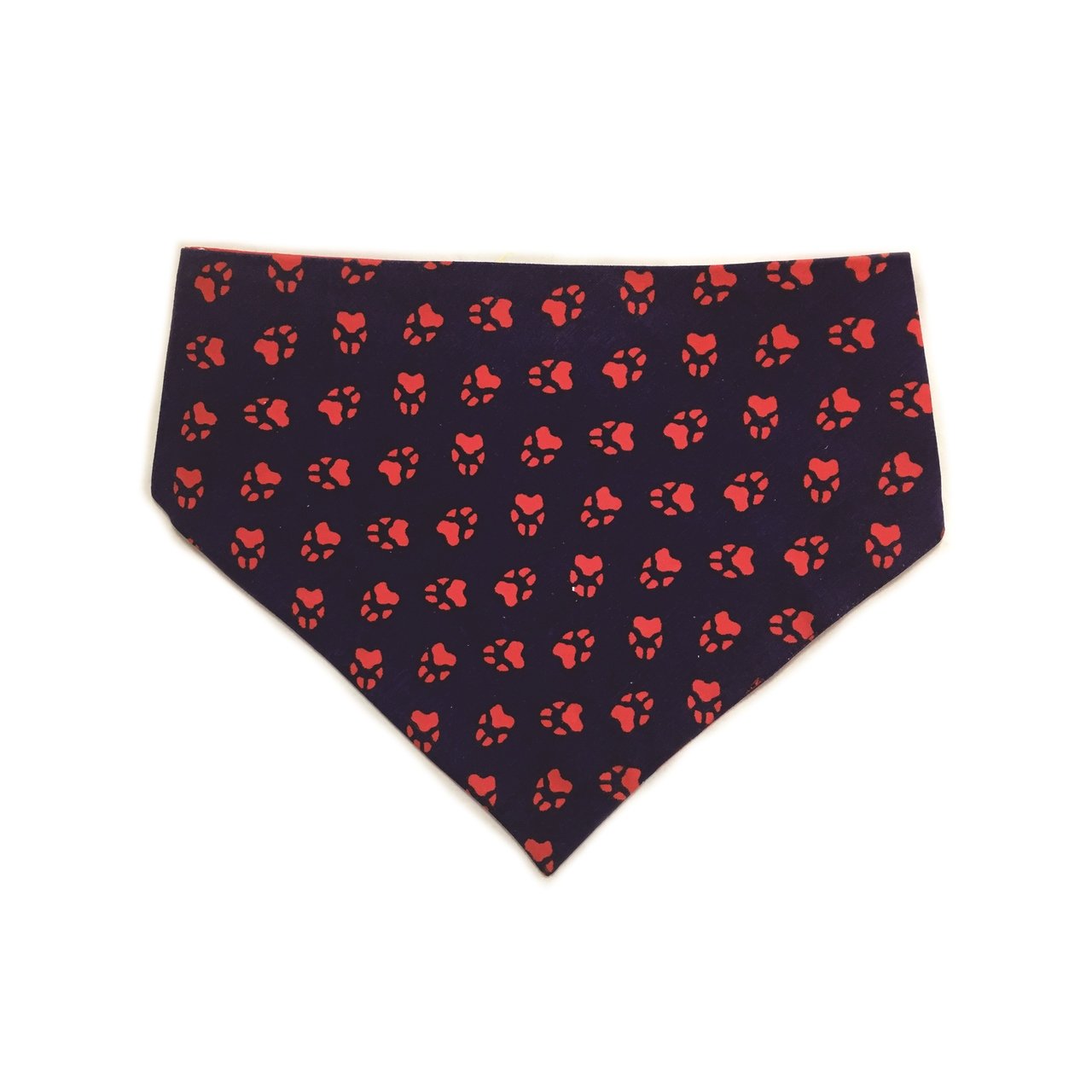 Blue & Red Reversible Dog Bandana by Uptown Pups