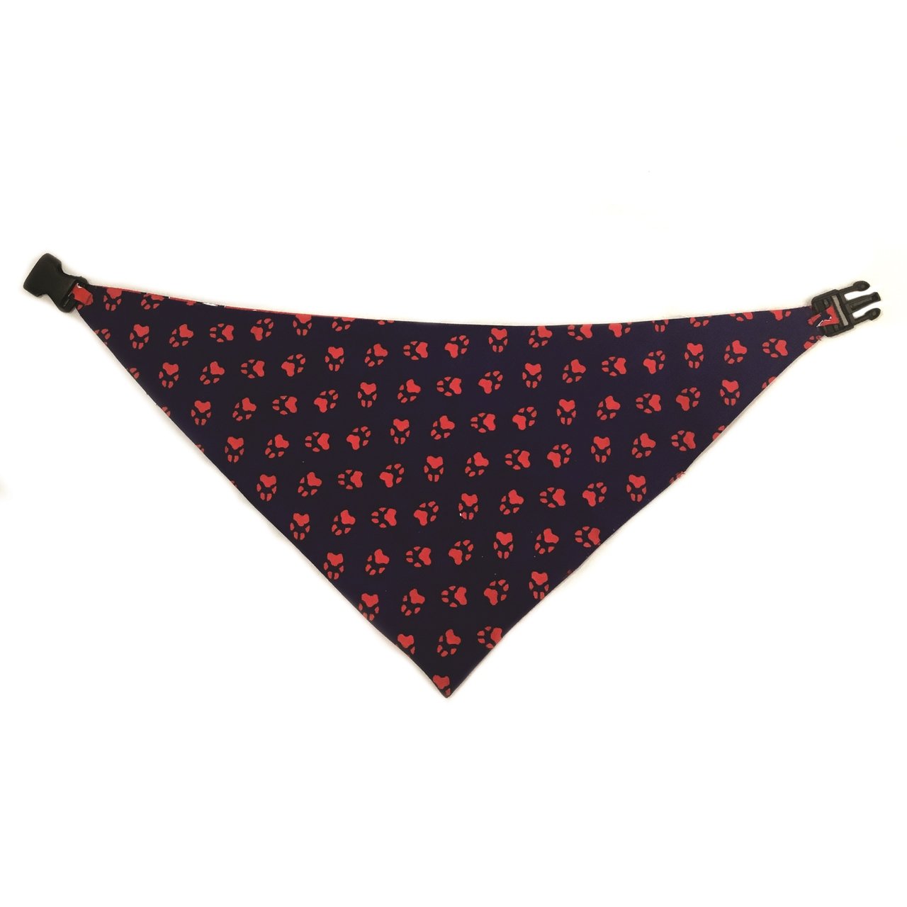 Blue & Red Reversible Dog Bandana by Uptown Pups