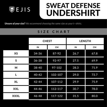 Crew Neck Micro Modal Sweat Proof Undershirt For Men by Ejis