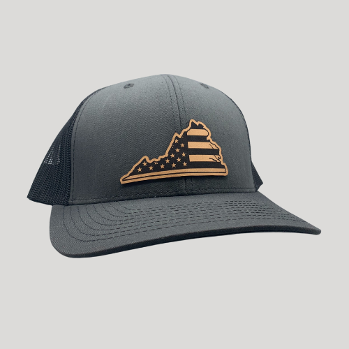 Virginia Flag Hat by 208 Tees