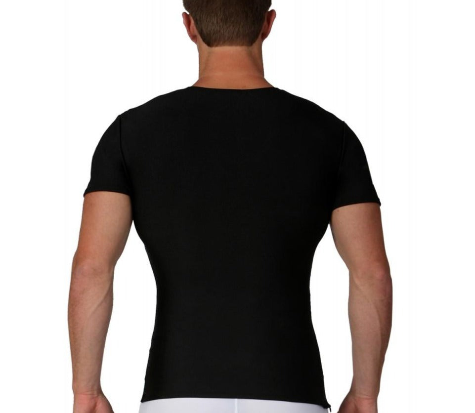 Insta Slim Compression V-Neck with Right Side Zip VS00Z1 by InstantFigure - InstaSlim - InstantRecoveryMD