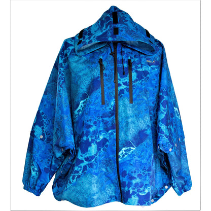 Brella 2015 Blue Unisex Rain Jacket by The Brella Nation