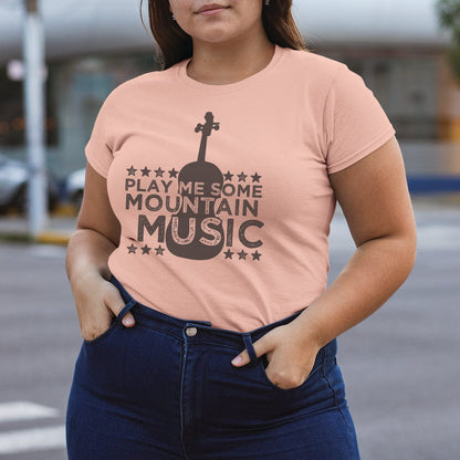 Mountain Music Western Graphic T-Shirt - WE114 by Rockledge Designs LLC