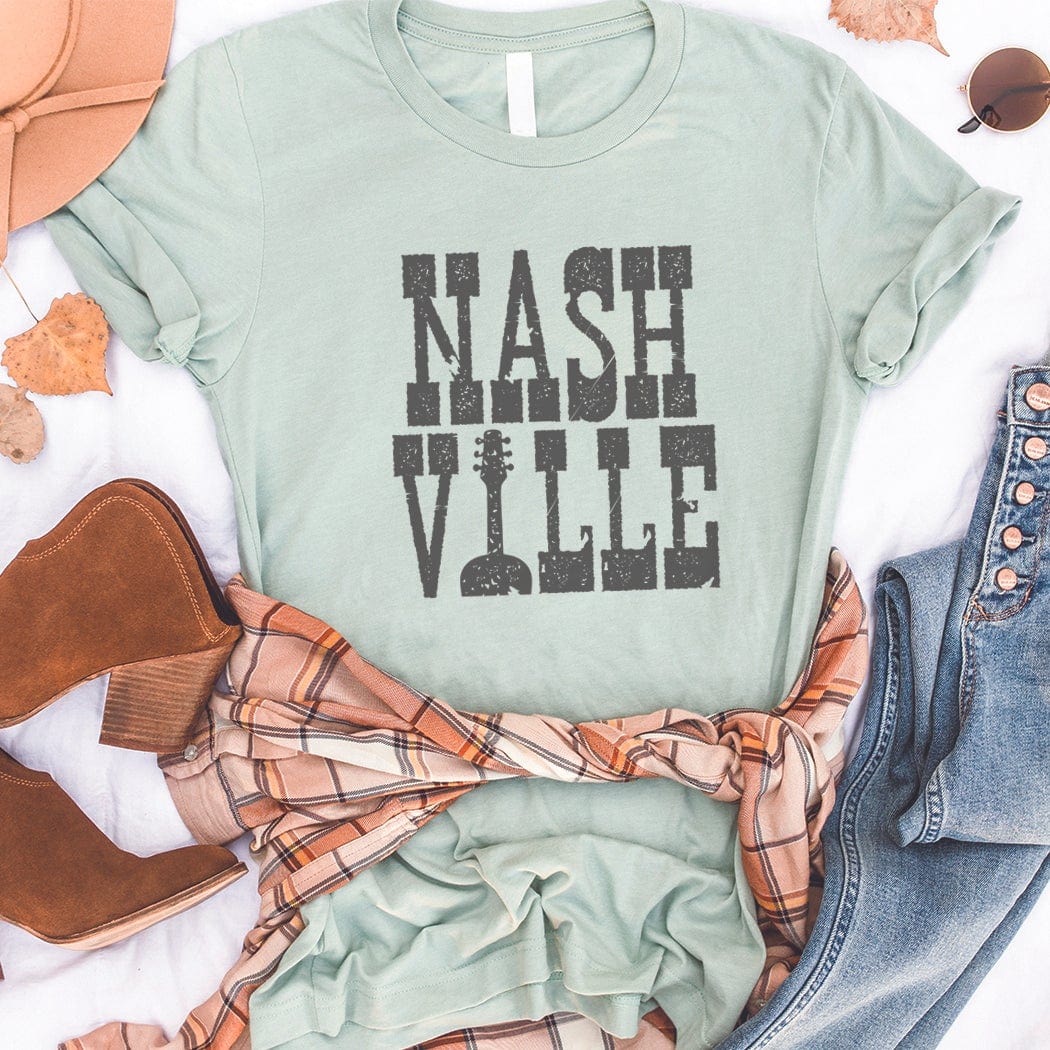 Nashville Graphic T-Shirt - WE118 by Rockledge Designs LLC